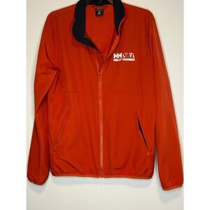 Helly Hansen Men's Orange Full Zip Jacket Soft Shell Medium Sailing
Versatile